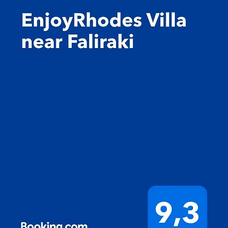 Vilă Enjoyrhodes Near Faliraki Kalithies